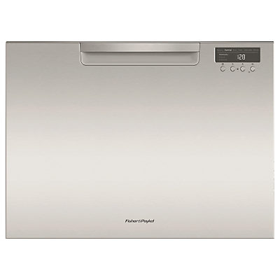 Fisher & Paykel DD60SCTHX9 Single DishDrawer Integrated Dishwasher, Stainless Steel